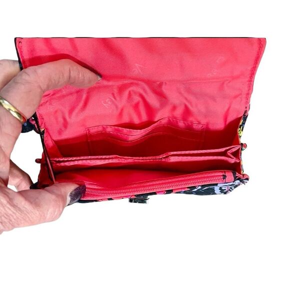 Vera Bradley‎ Smartphone Wrislet Twilight Paisley Turn Lock Wallet Colorful NWT - Picture 5 of 8